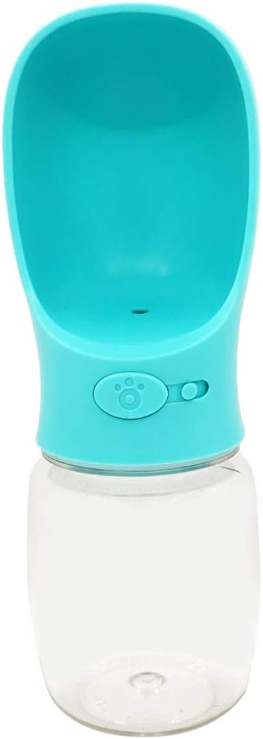H2OGO Portable Pet Water Bottle Dispenser (12 OZ, Blue)